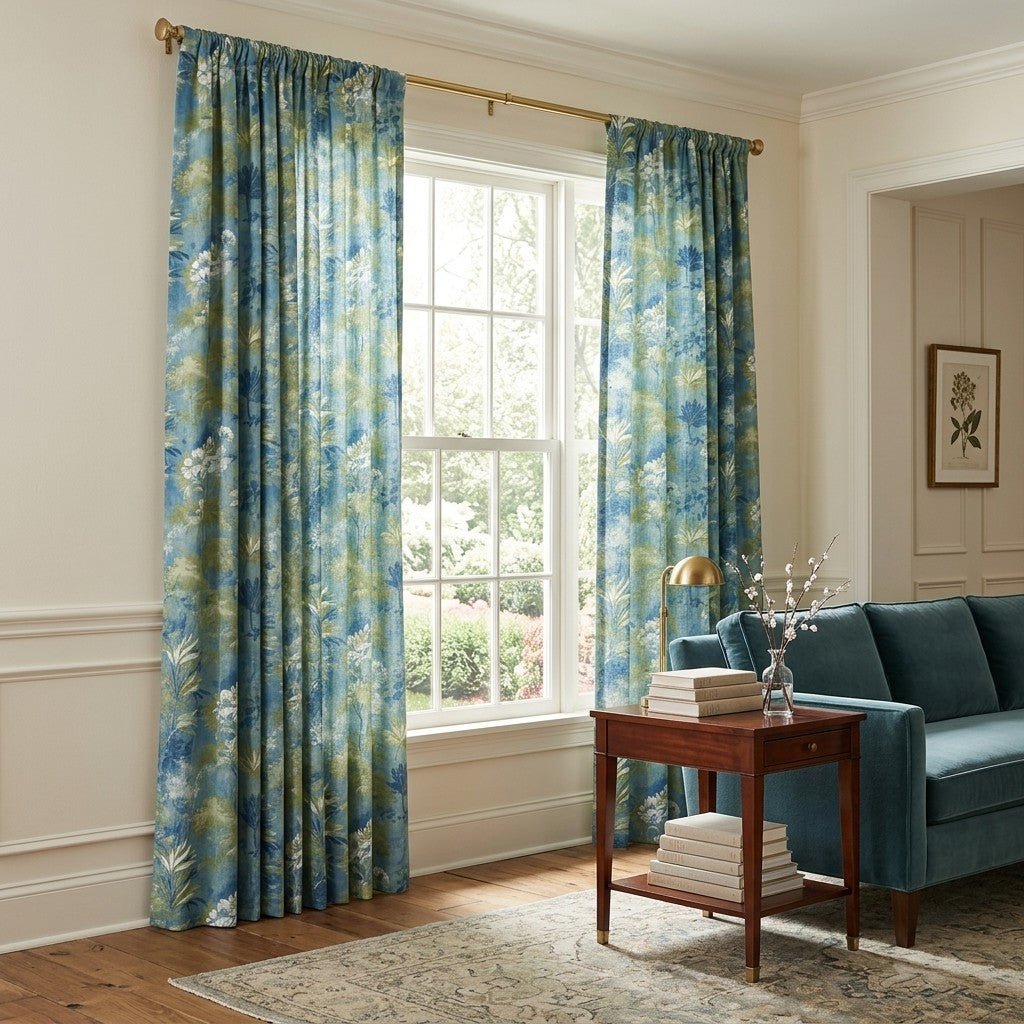 Field of Ferns - Curtain Panel - The Drapery