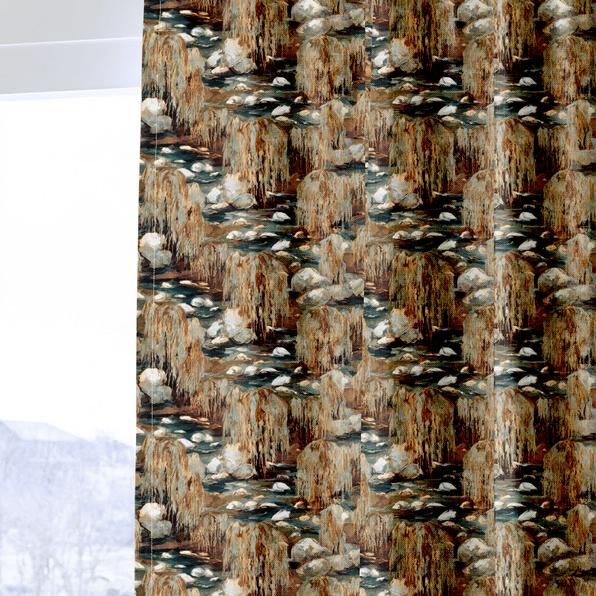 Fieldstone - Curtain Panel - The Drapery