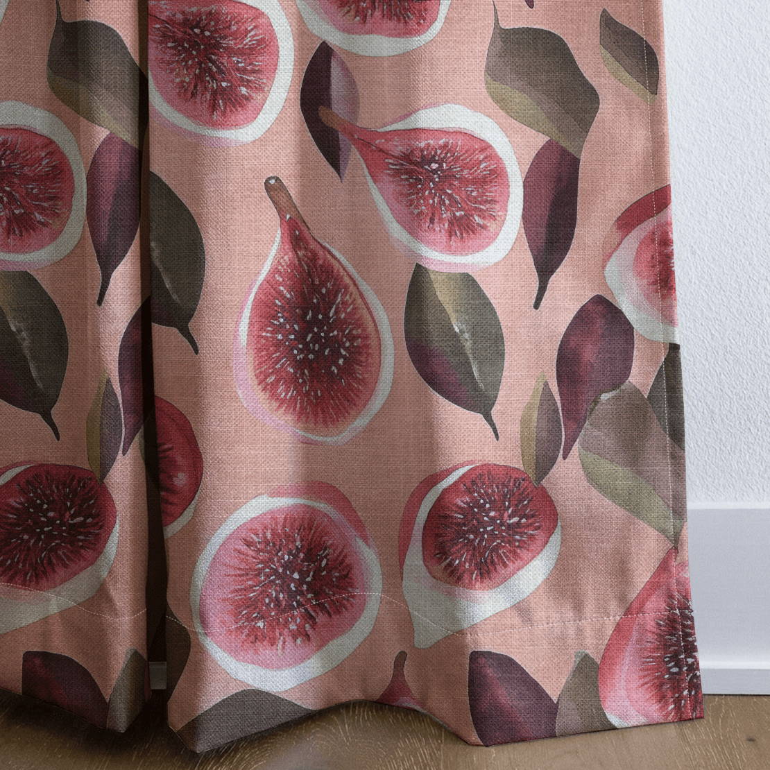 Fig Jam - Curtain Panel - The Drapery