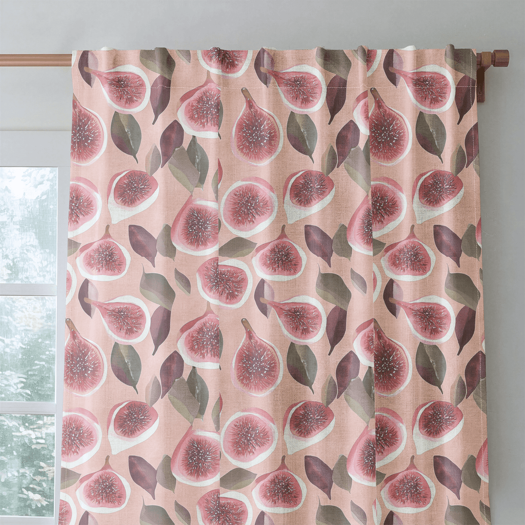 Fig Jam - Curtain Panel - The Drapery