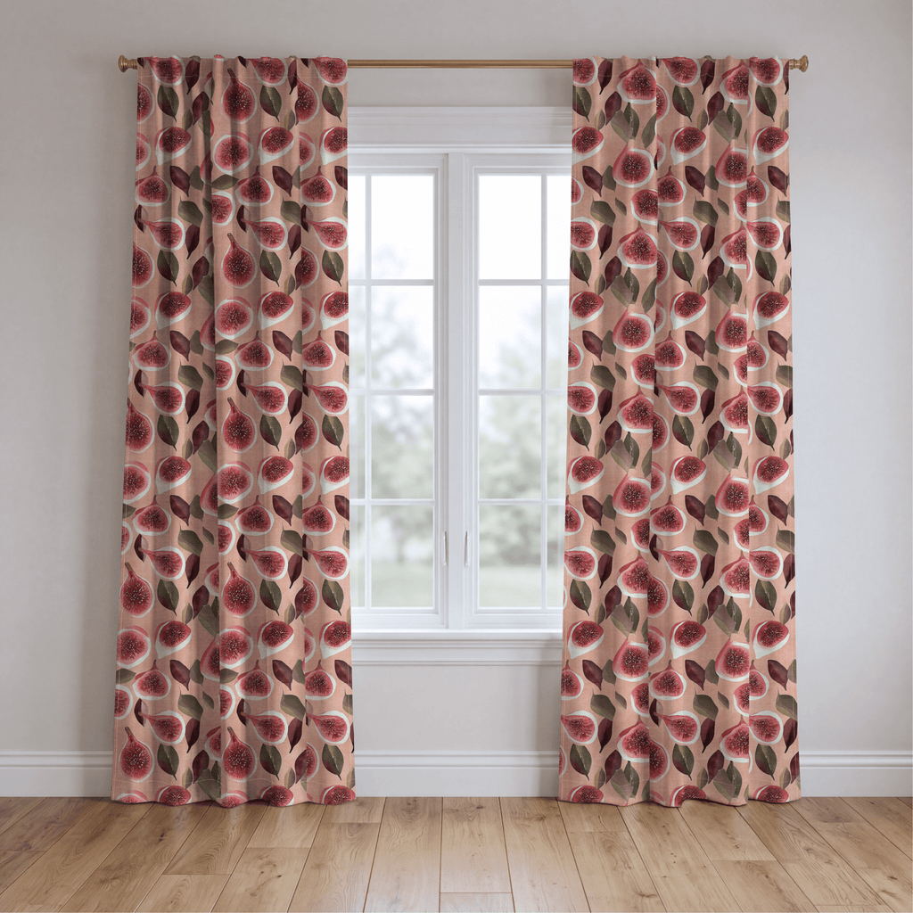 Fig Jam - Curtain Panel - The Drapery