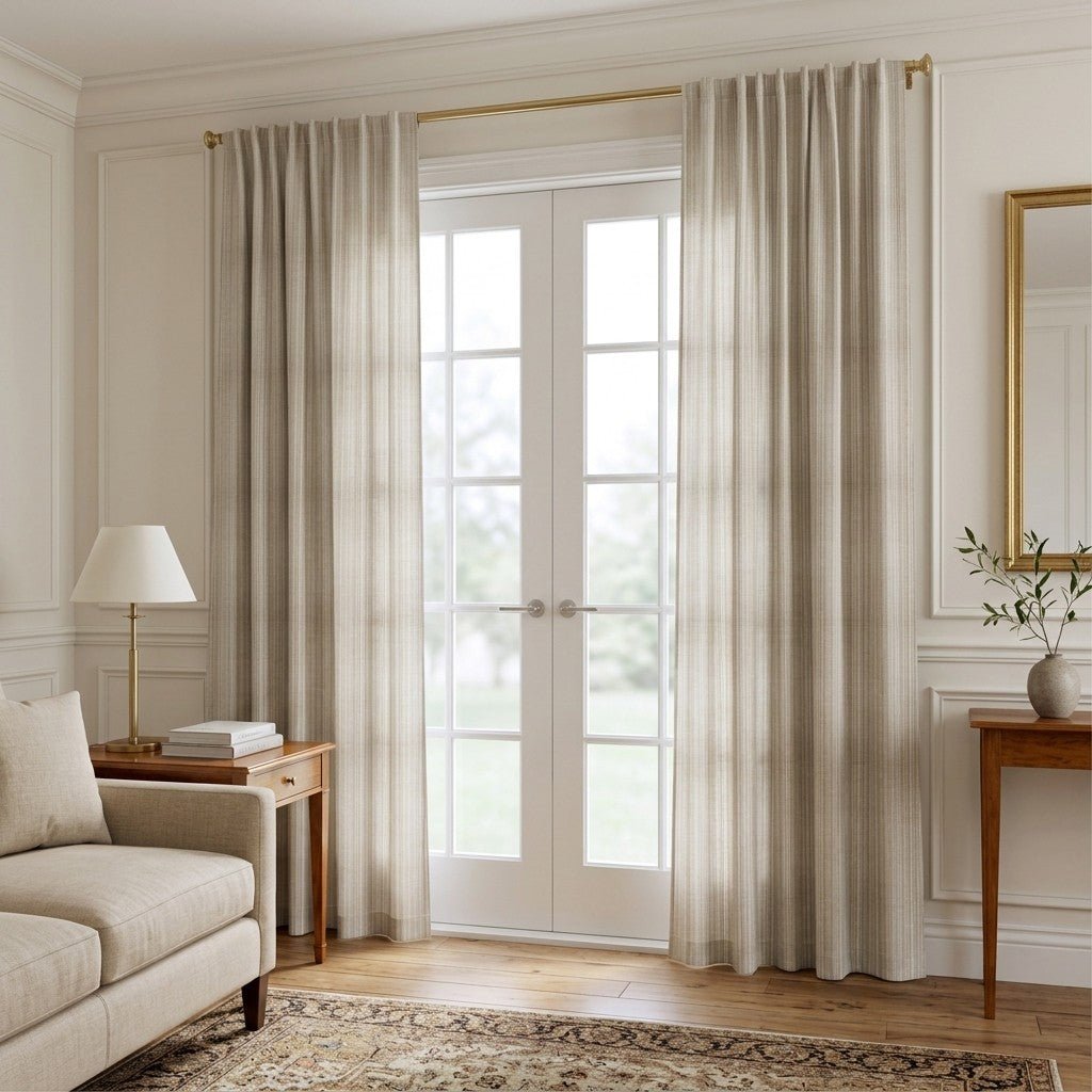 Finch Stripes - Curtain Panel - The Drapery