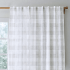 Finnegan Checked - Curtain Panel - The Drapery