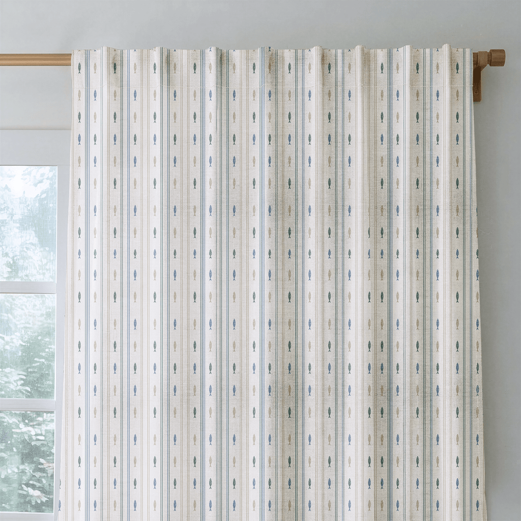 Fish Stripes - The Drapery