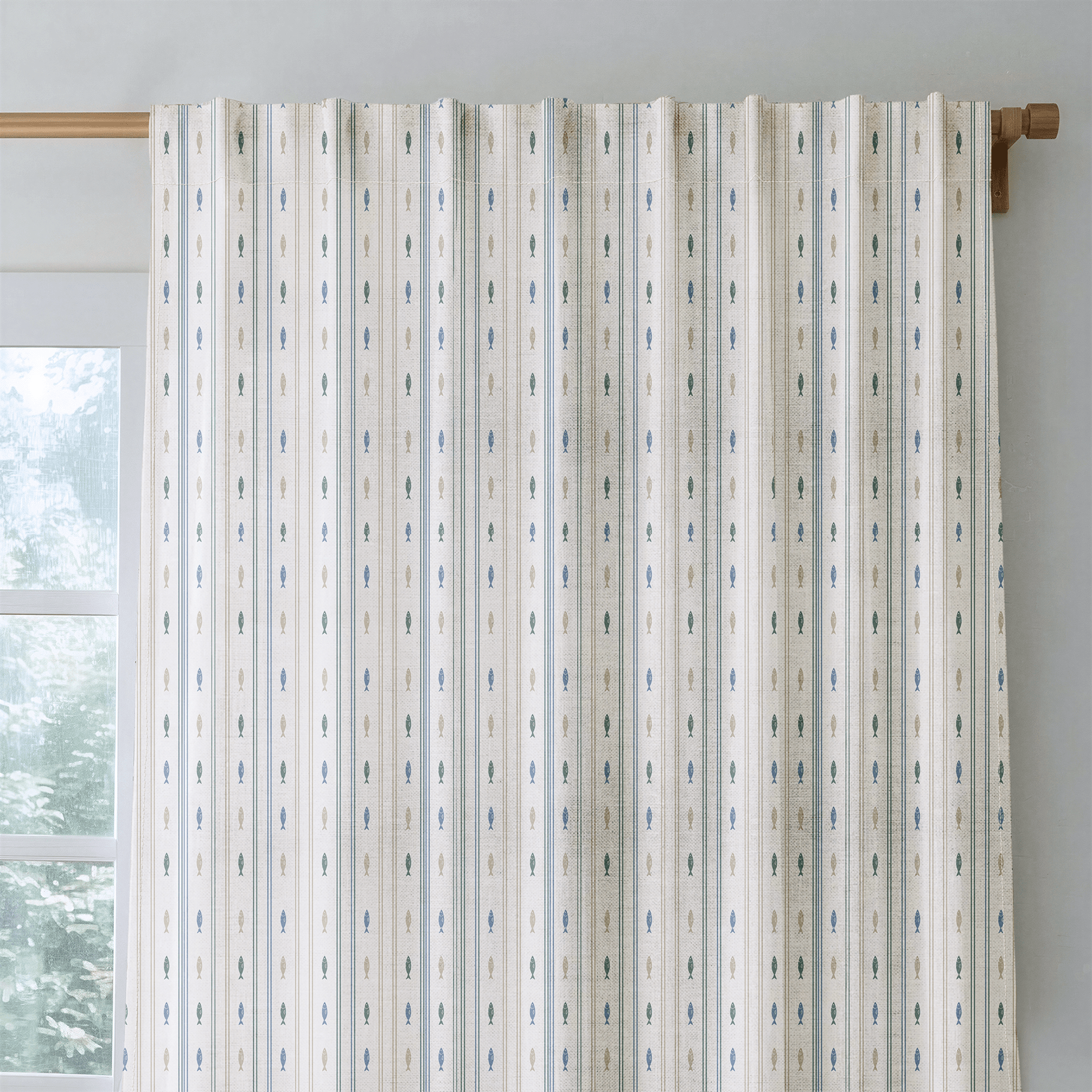 Fish Stripes - The Drapery