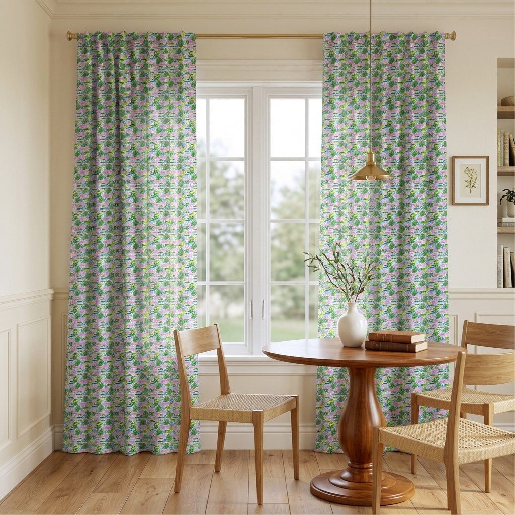 Fishy in the Sea - Curtain Panel - The Drapery