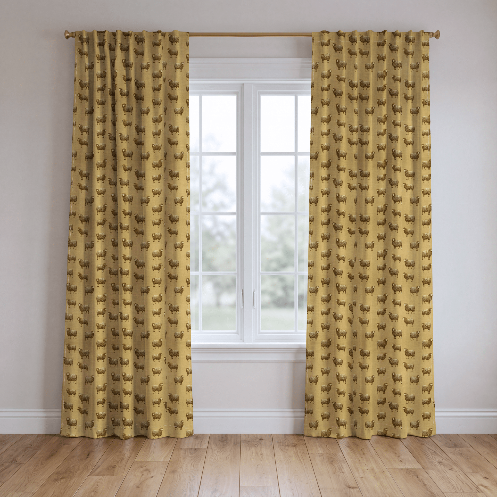 Fleece - Curtain Panel - The Drapery