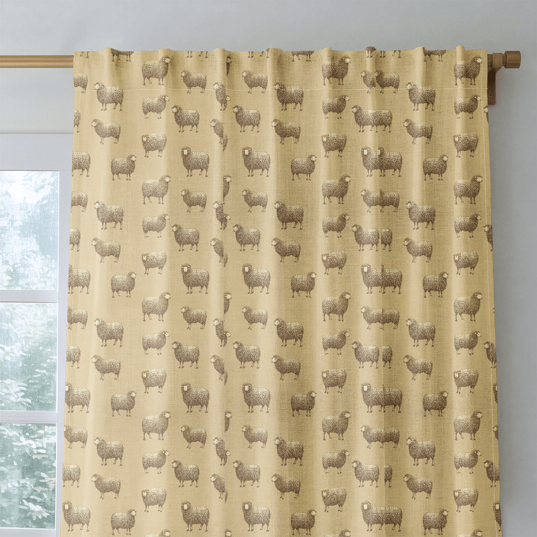 Fleece - Curtain Panel - The Drapery