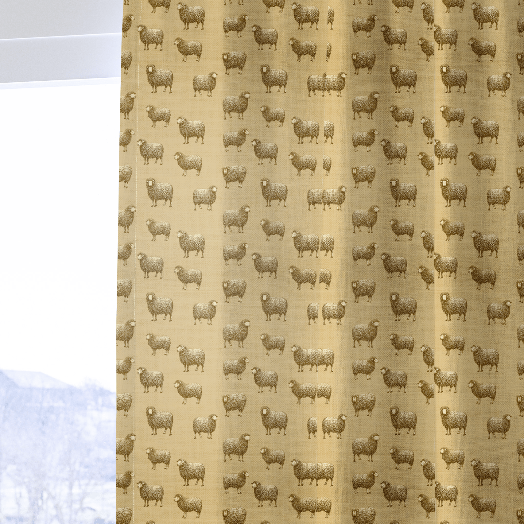 Fleece - Curtain Panel - The Drapery