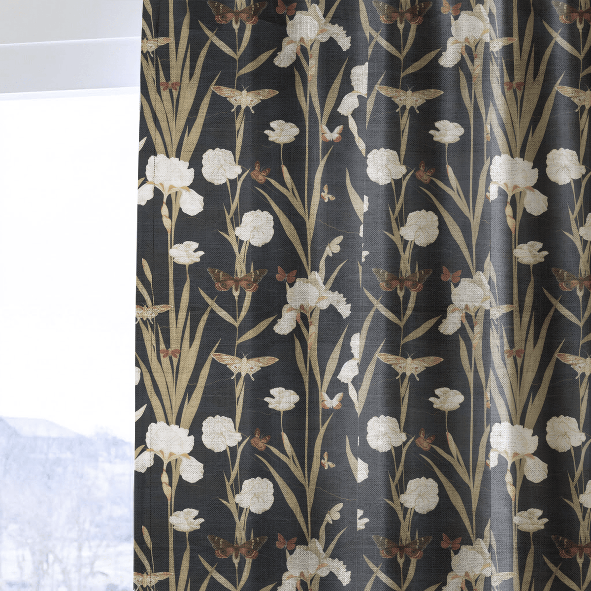Flint River - Curtain Panel - The Drapery