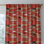 Floating - Curtain Panel - The Drapery
