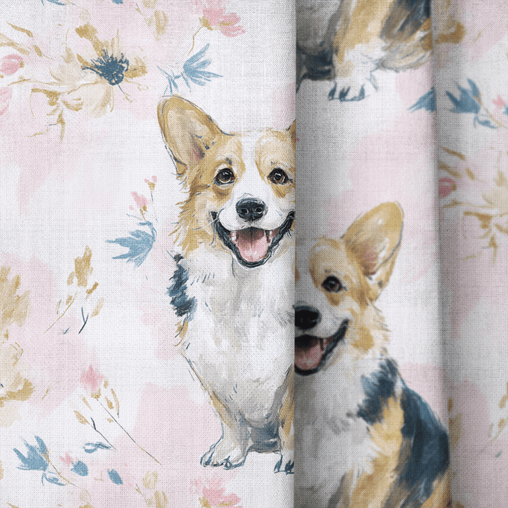 Floof Life - Curtain Panel - The Drapery