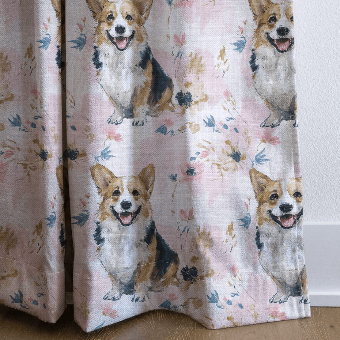 Floof Life - Curtain Panel - The Drapery
