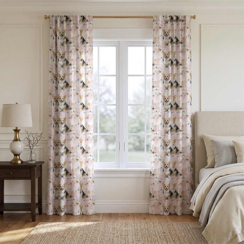 Floof Life - Curtain Panel - The Drapery