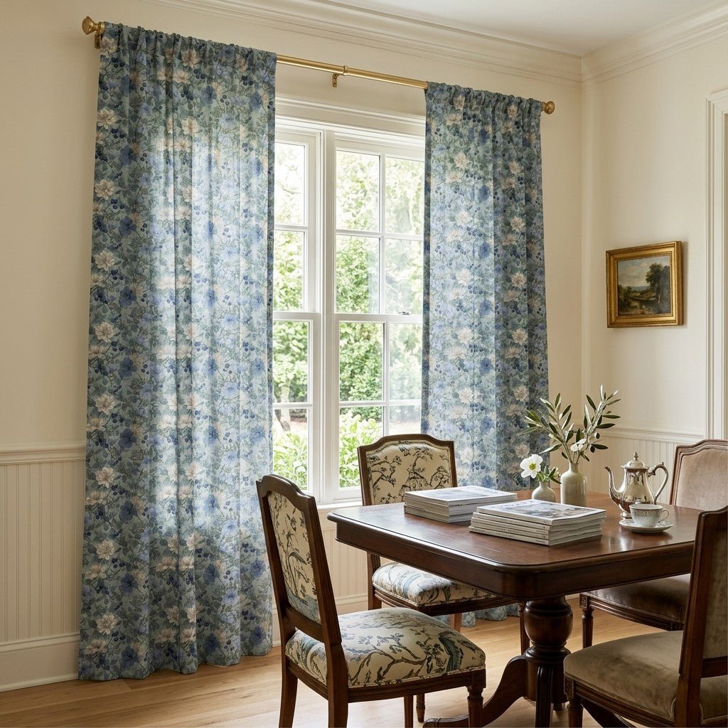 Flora - Curtain Panel - The Drapery