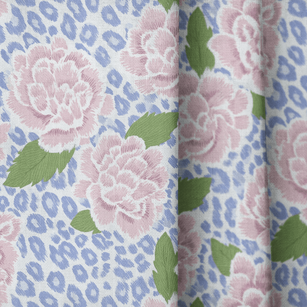 Florain Blossoms - Curtain Panel - The Drapery