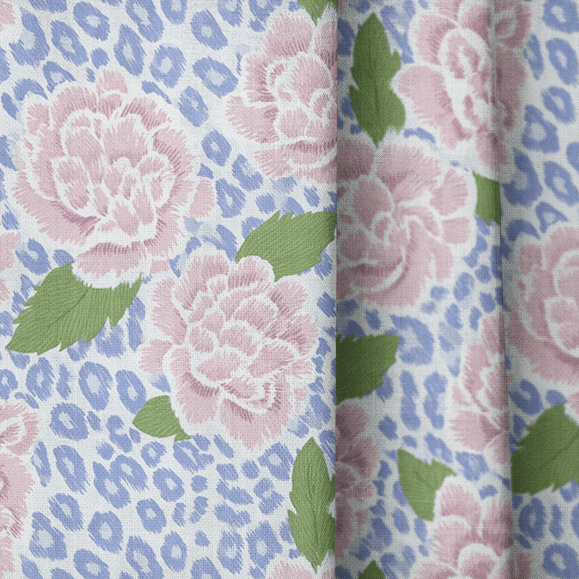 Florain Blossoms - Curtain Panel - The Drapery