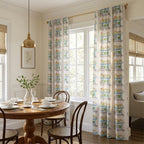 Floral Bar Cart - Curtain Panel - The Drapery