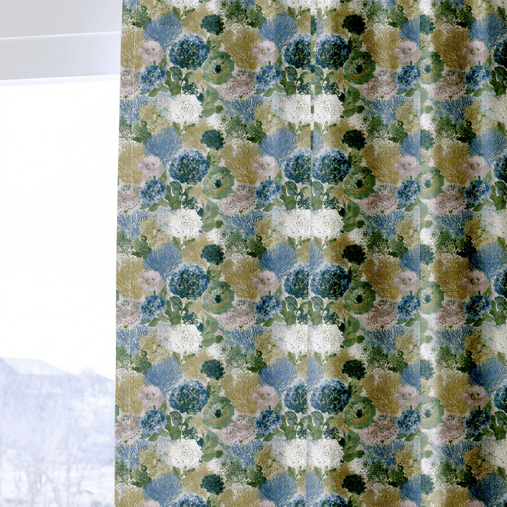 Floral Coast - Curtain Panel - The Drapery