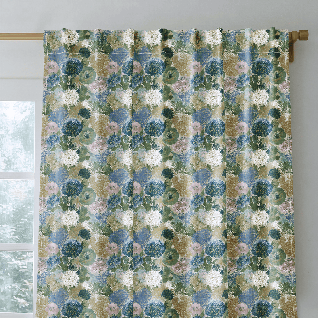 Floral Coast - Curtain Panel - The Drapery
