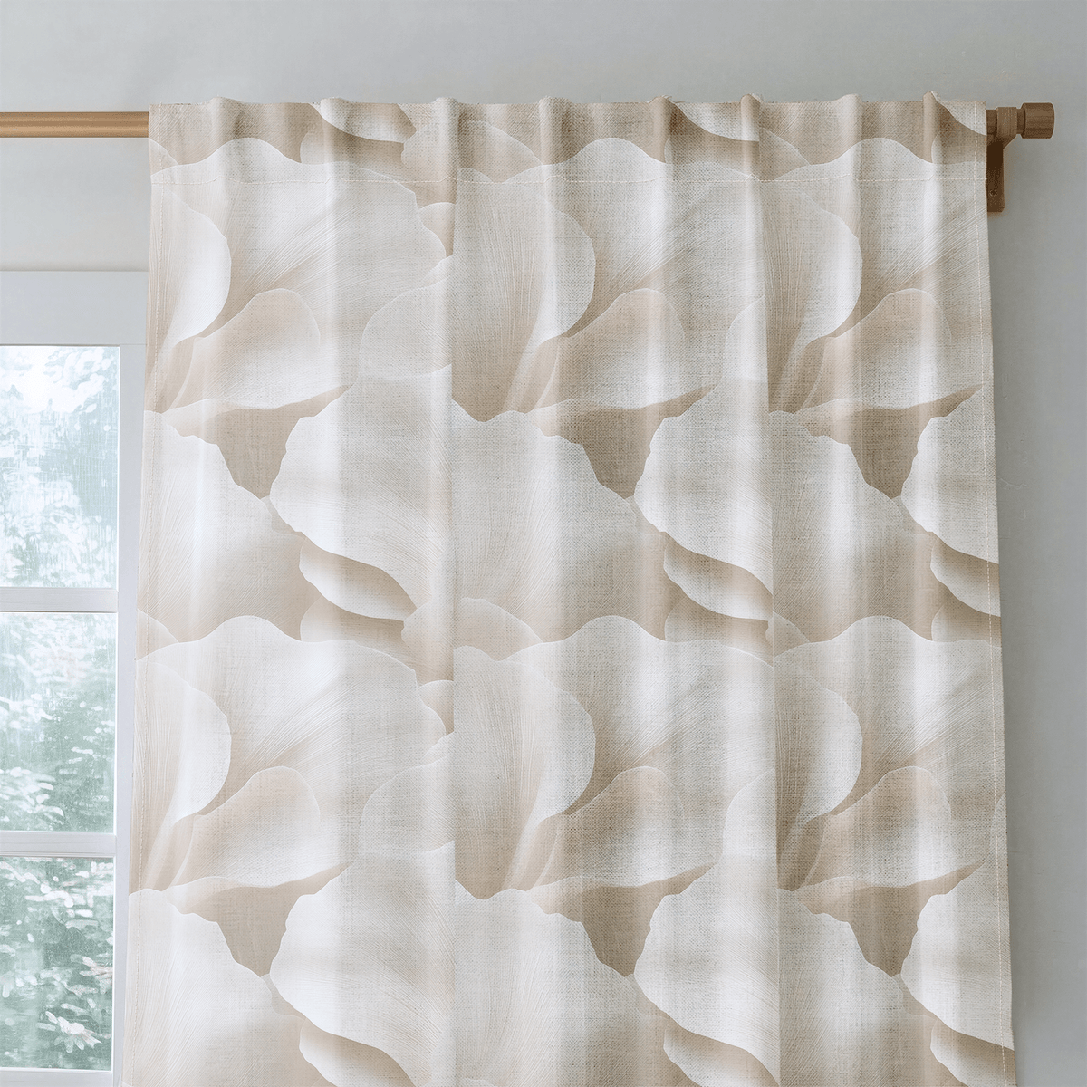 Floral Embrace - Curtain Panel - The Drapery