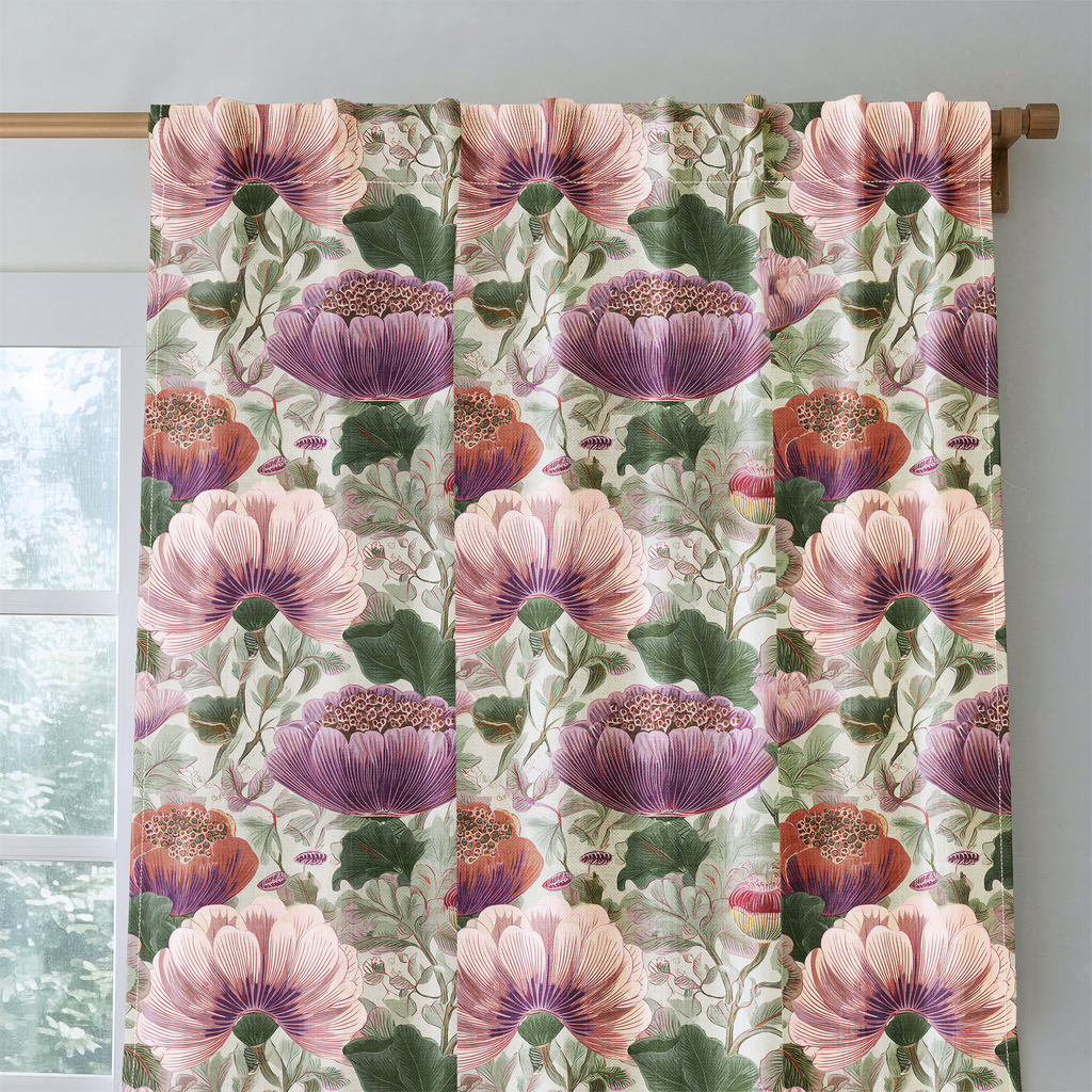 Floral Escape - Curtain Panel - The Drapery