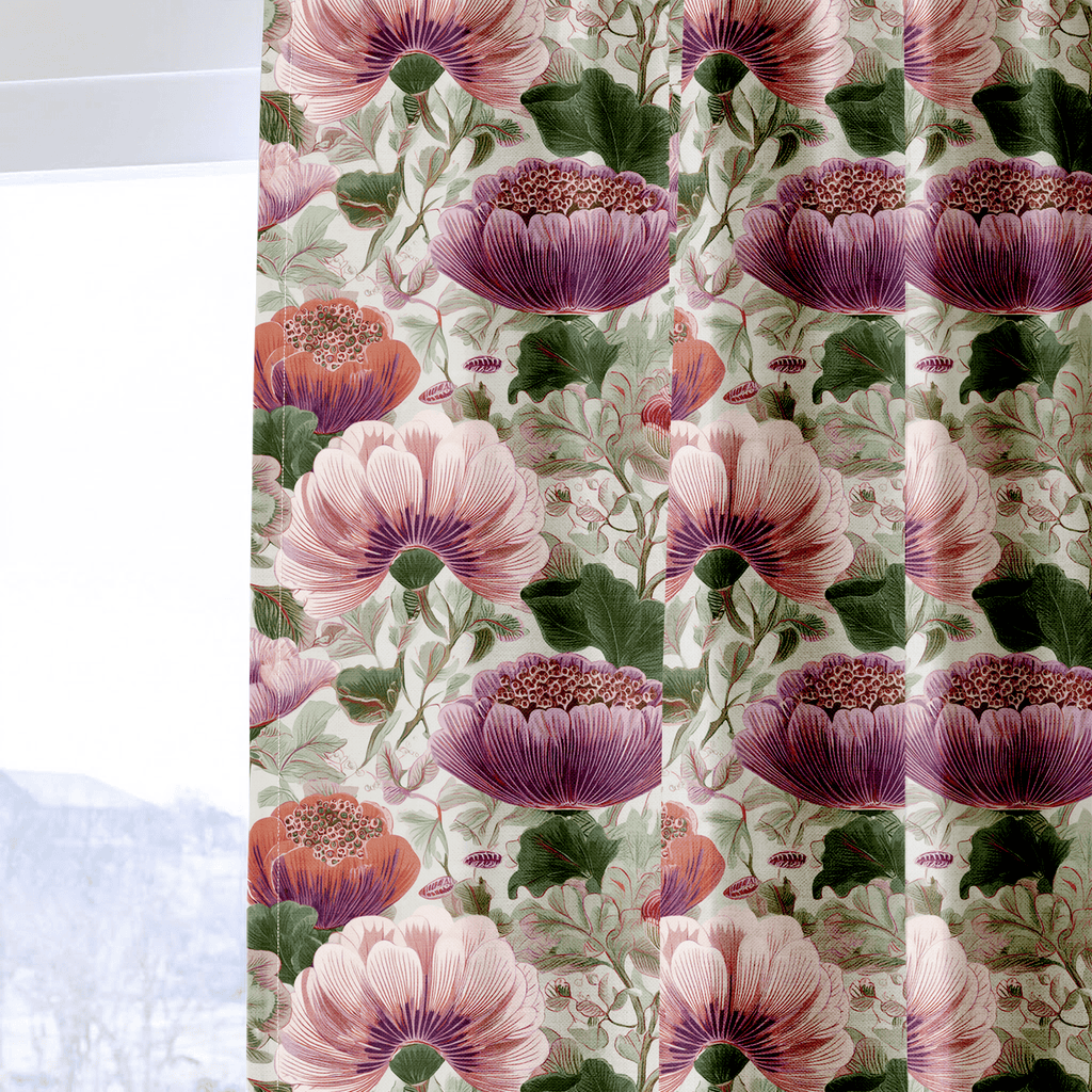 Floral Escape - Curtain Panel - The Drapery