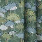 Floral Fan - Curtain Panel - The Drapery
