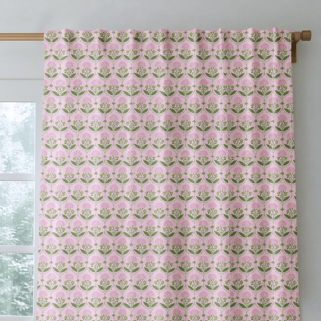 Floral Lane - Curtain Panel - The Drapery