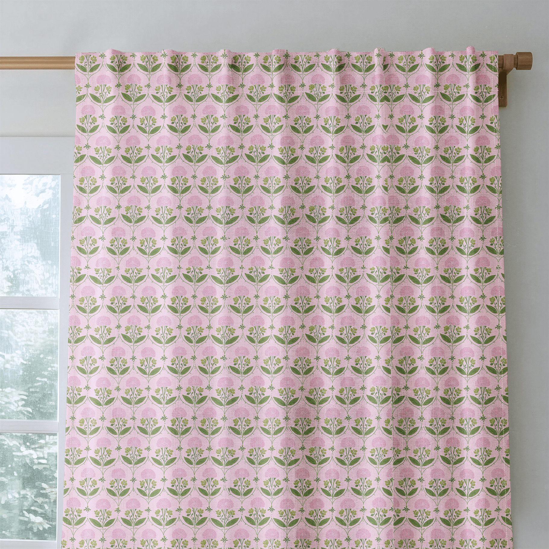 Floral Lane - Curtain Panel - The Drapery