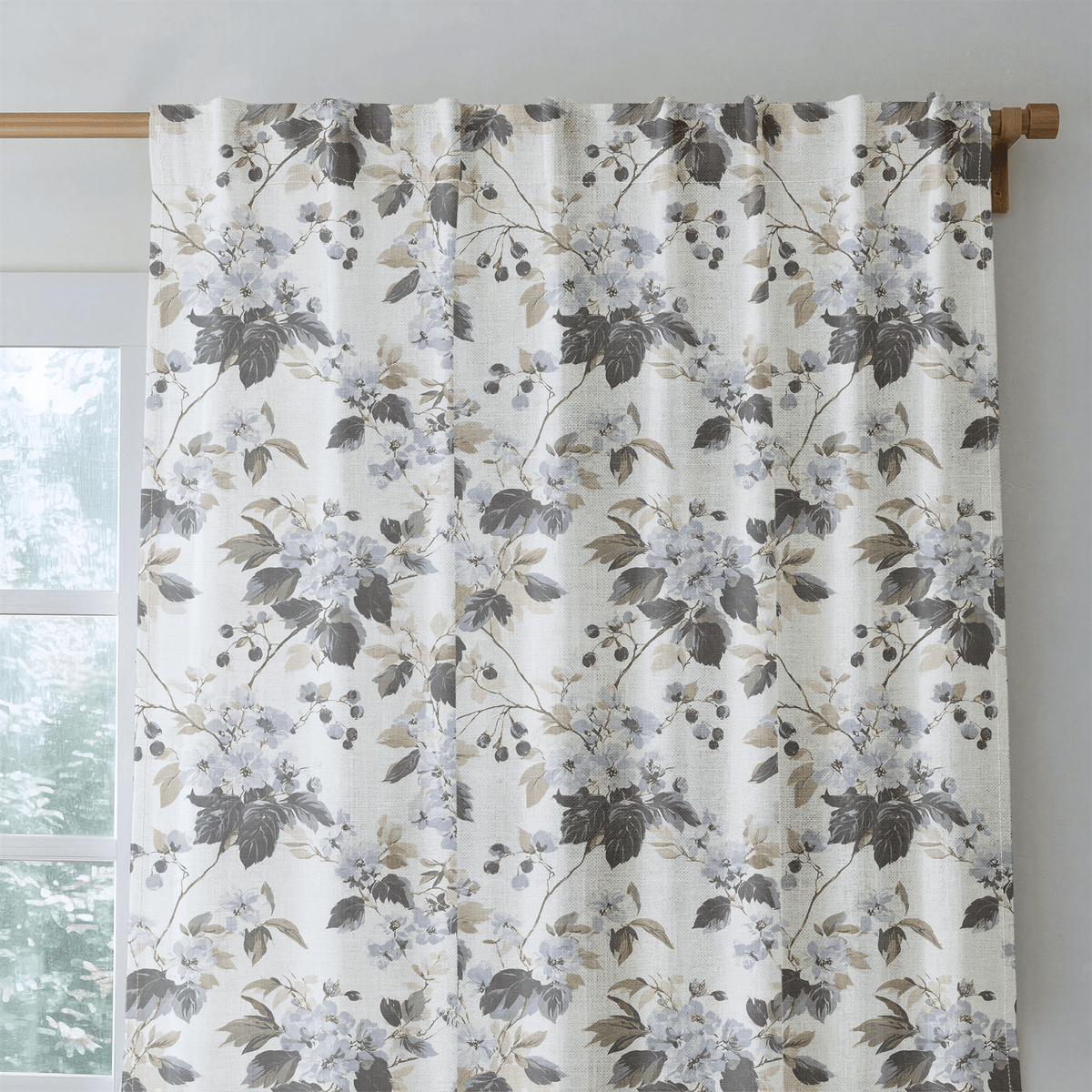 Florals & Vines - Curtain Panel - The Drapery