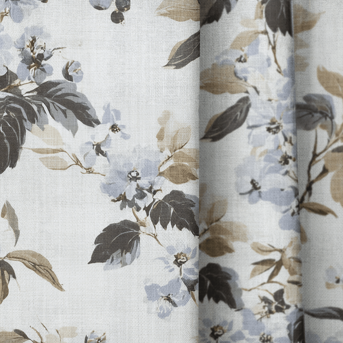 Florals & Vines - Curtain Panel - The Drapery