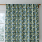 Flower Fans - Curtain Panel - The Drapery