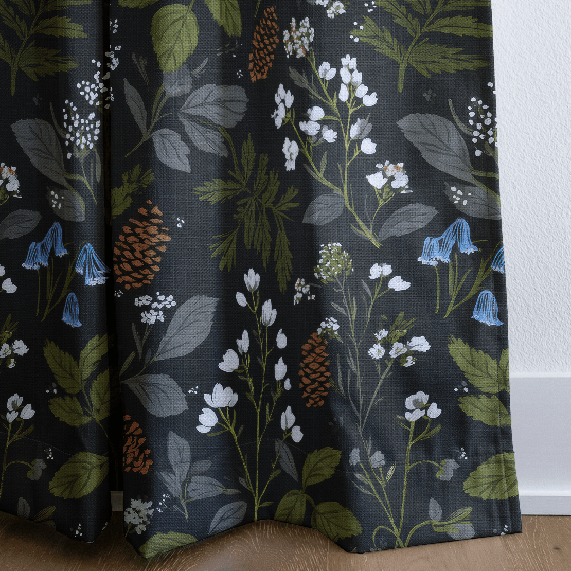 Forest Floor - Curtain Panel - The Drapery