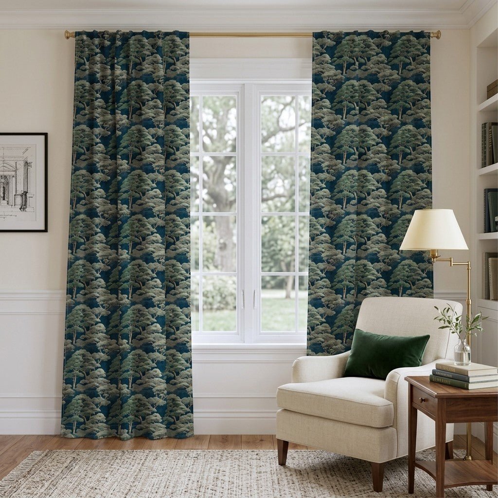 Forest Lane - Curtain Panel - The Drapery
