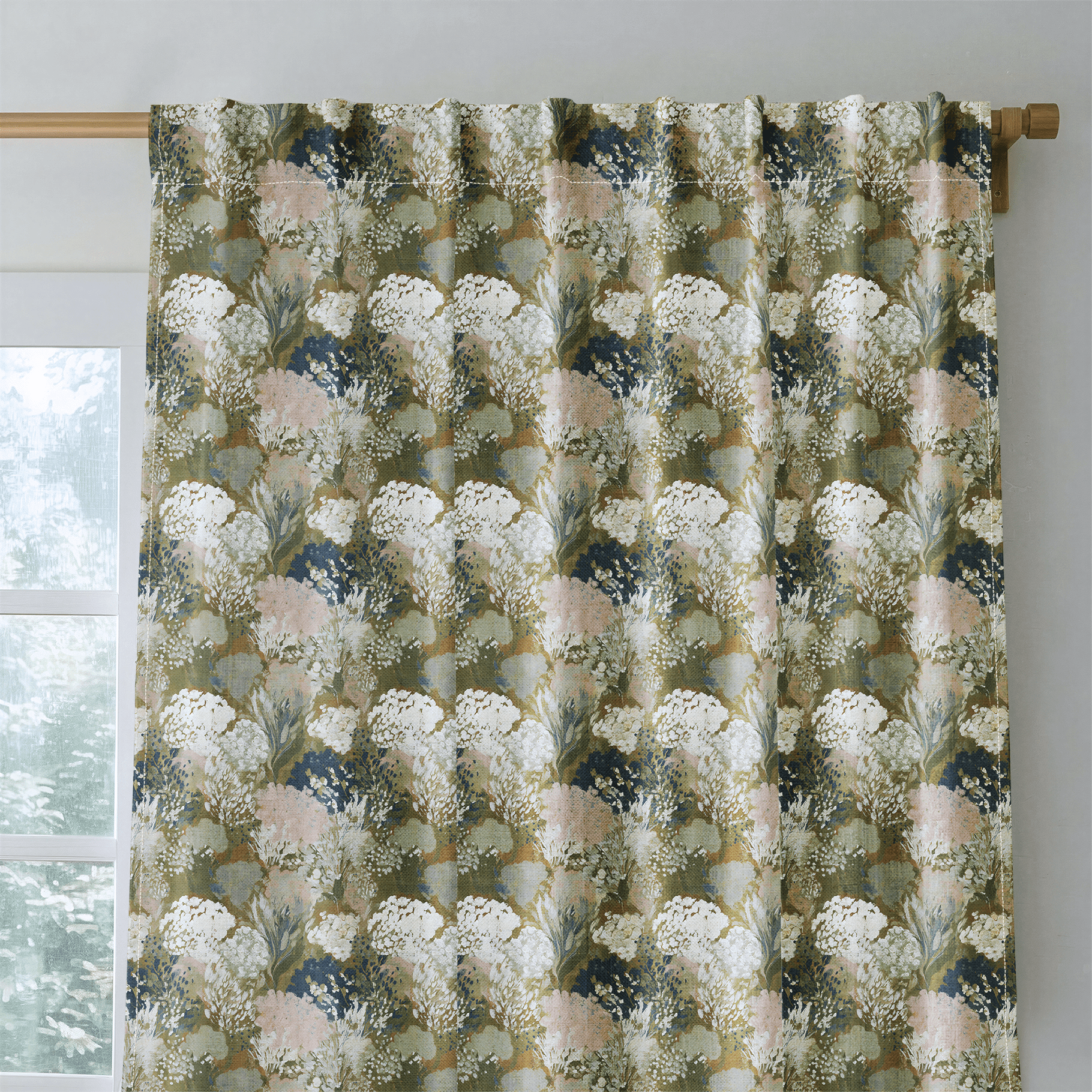 Forest Sprig - Curtain Panel - The Drapery