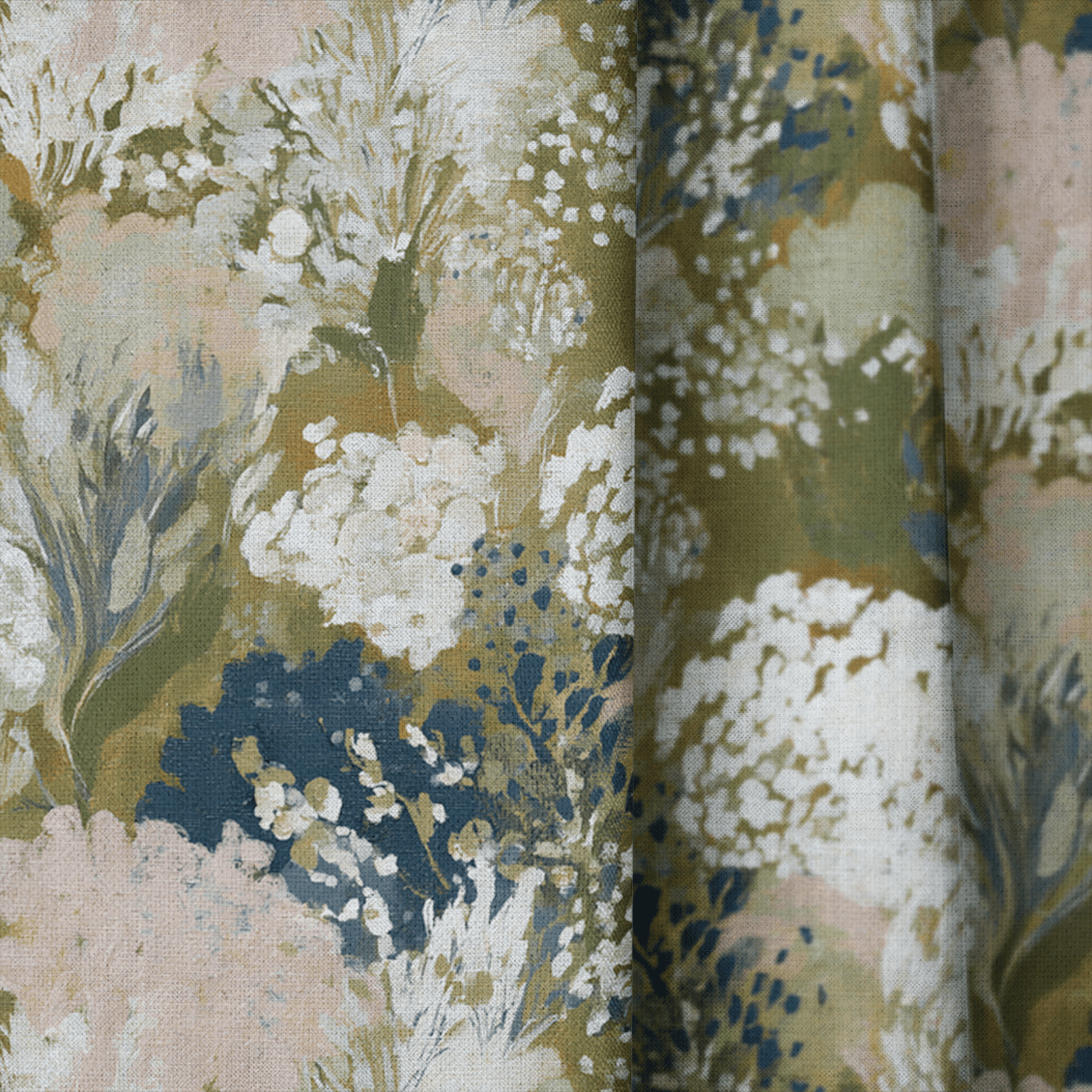 Forest Sprig - Curtain Panel - The Drapery