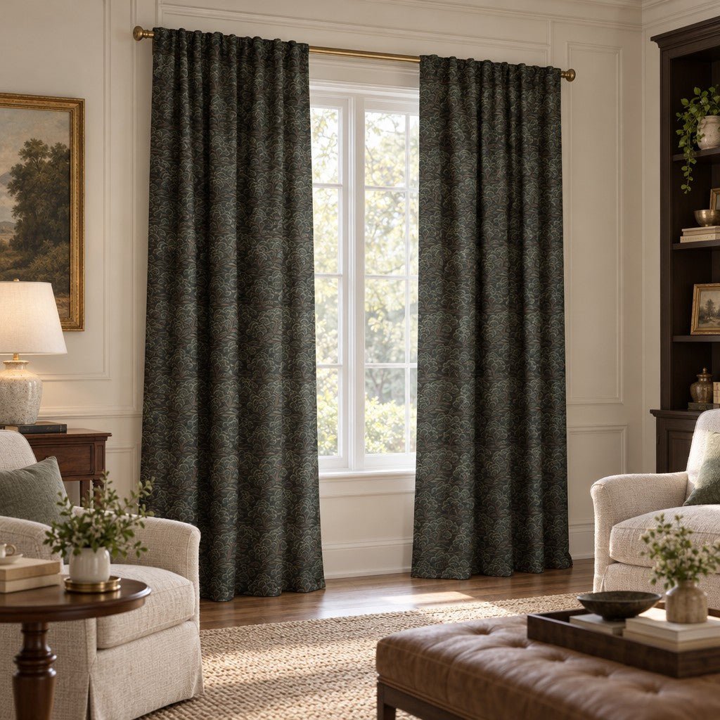 Forrest Ink - Curtain Panel - The Drapery