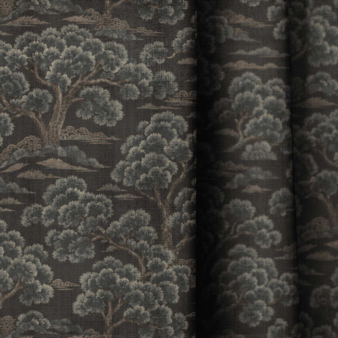 Forrest Ink - Curtain Panel - The Drapery