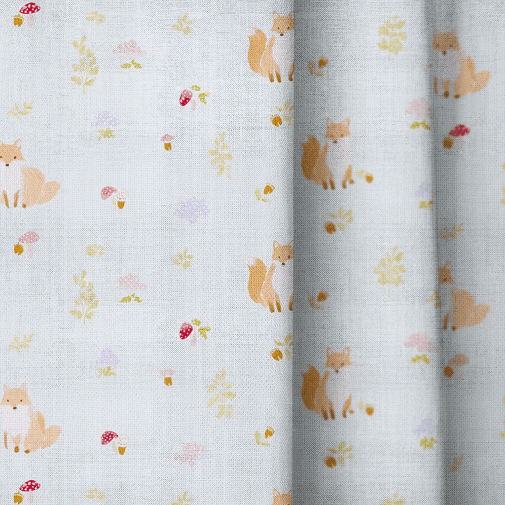 Fox Forest - Curtain Panel - The Drapery