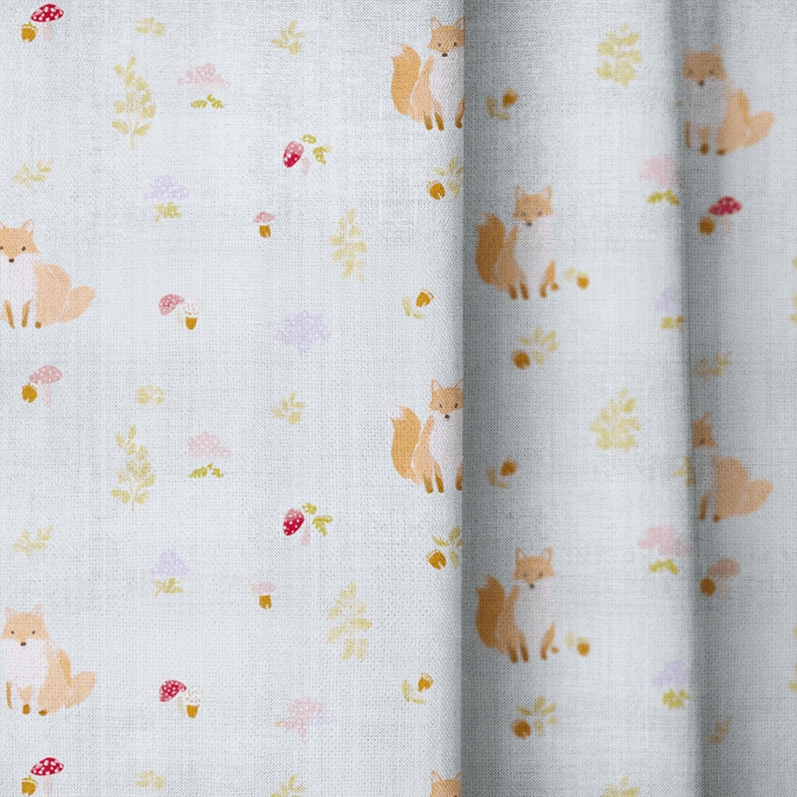 Fox Forest - Curtain Panel - The Drapery