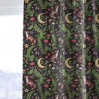 Foxfire Meadow - Curtain Panel - The Drapery
