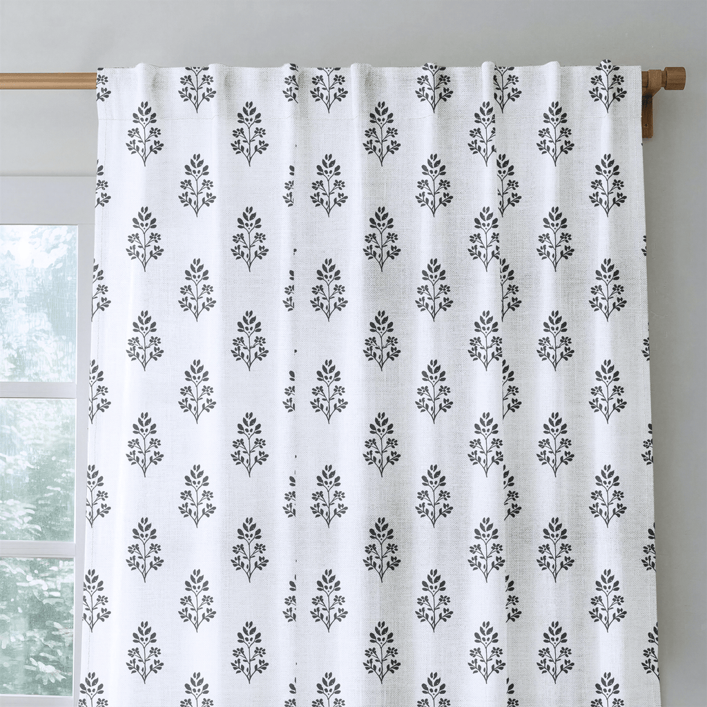 Frances Floral - Curtain Panel - The Drapery