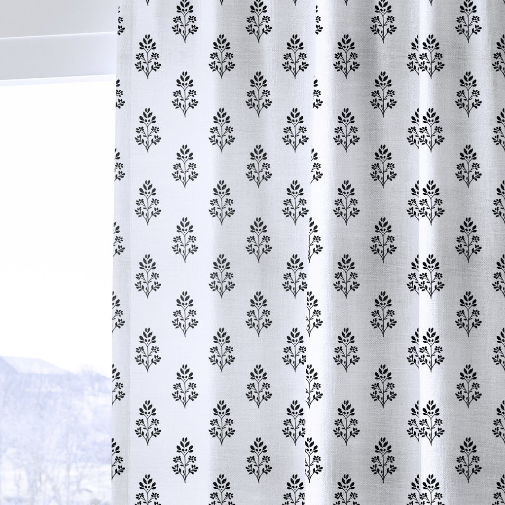 Frances Floral - Curtain Panel - The Drapery