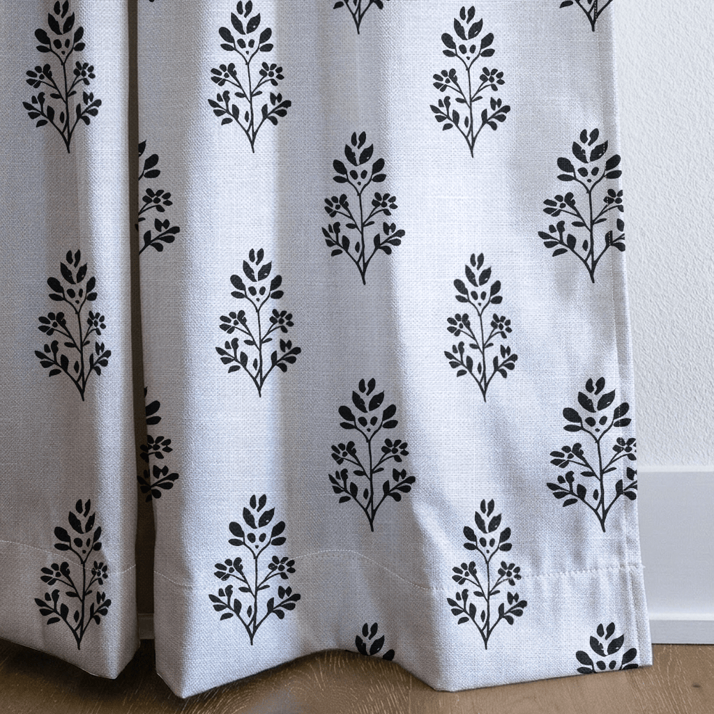 Frances Floral - Curtain Panel - The Drapery