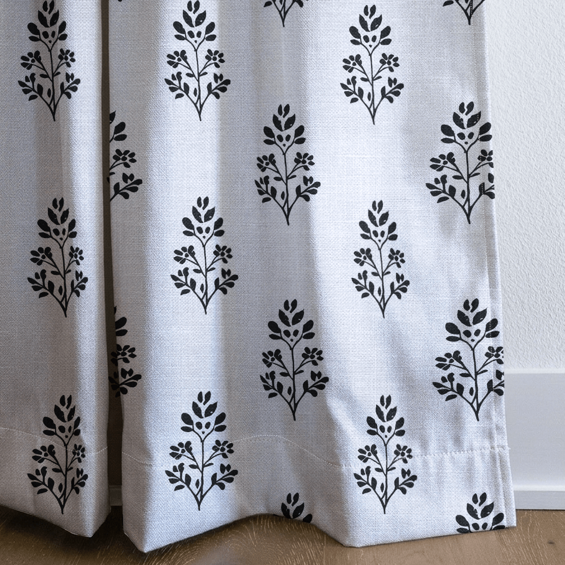 Frances Floral - Curtain Panel - The Drapery