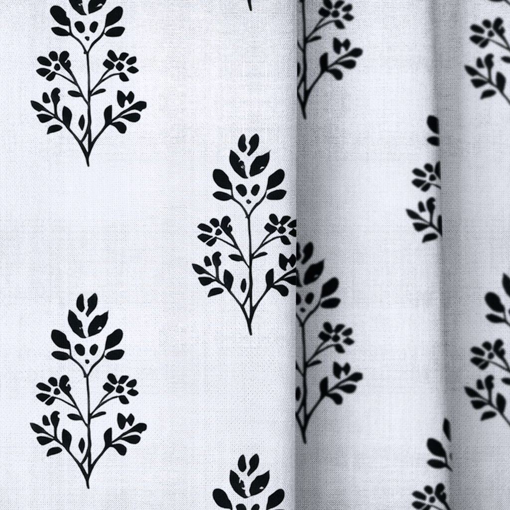 Frances Floral - Curtain Panel - The Drapery