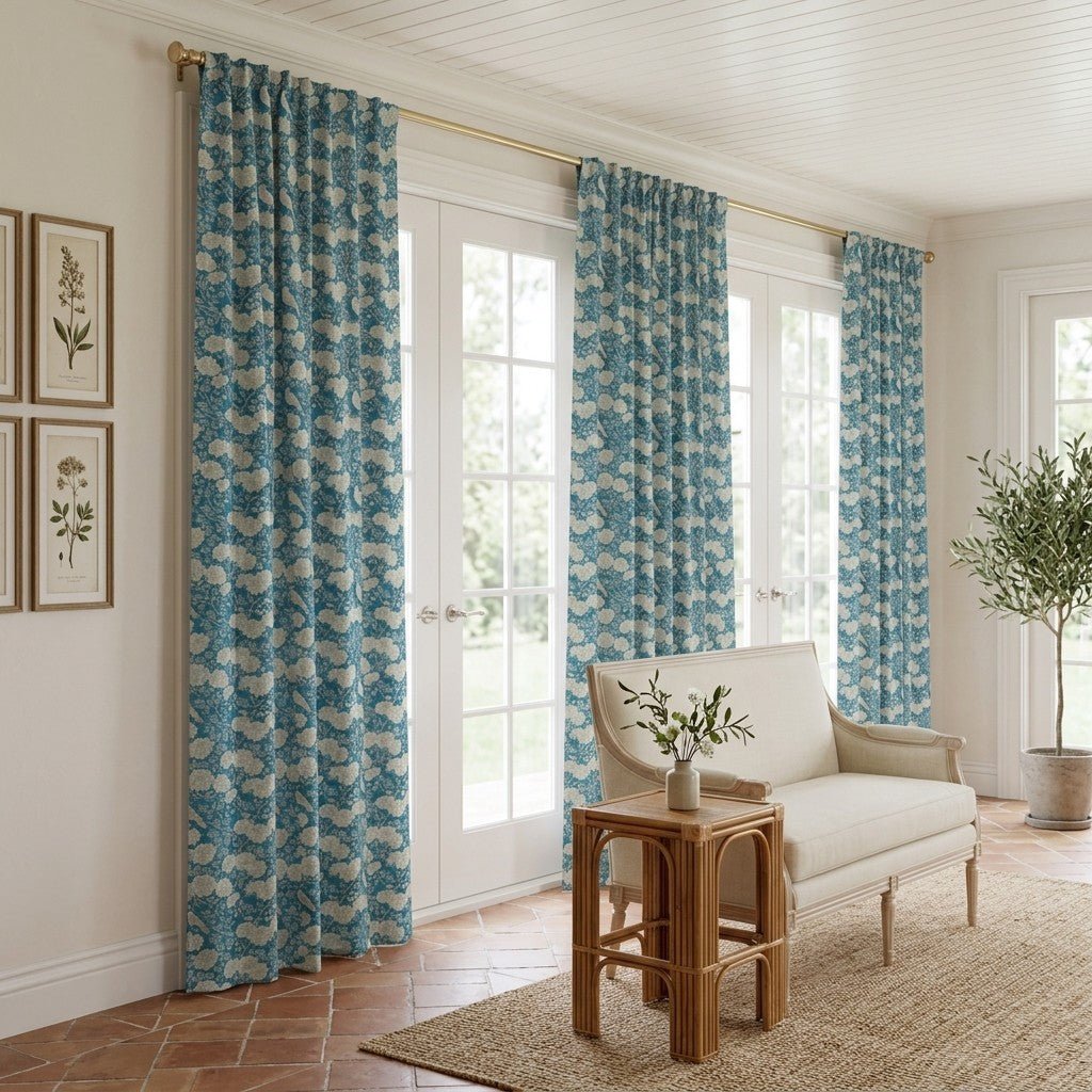 Frances Toile - Curtain Panel - The Drapery