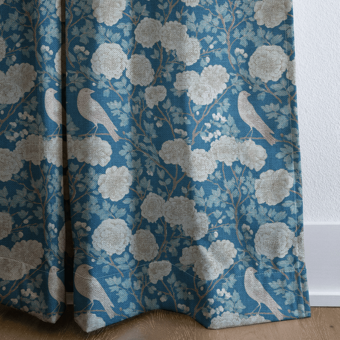 Frances Toile - Curtain Panel - The Drapery