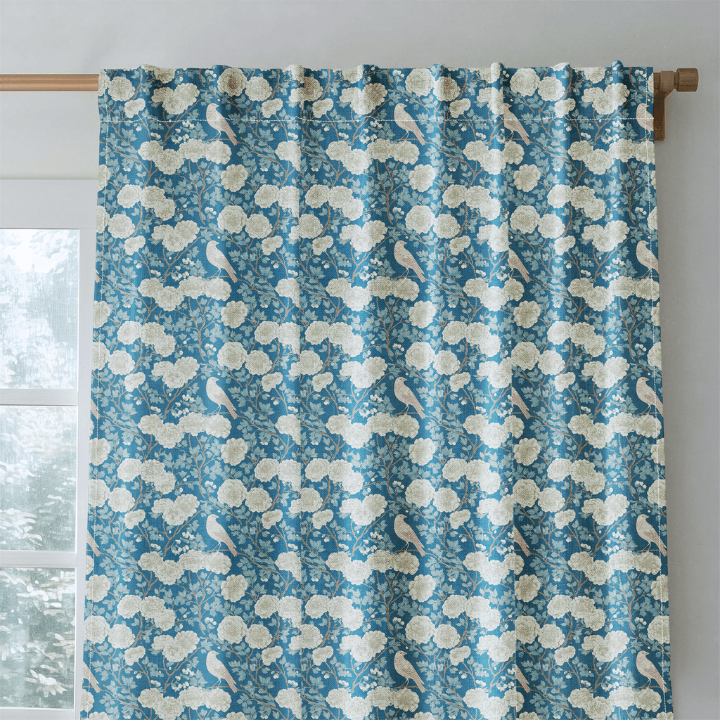 Frances Toile - Curtain Panel - The Drapery